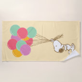 Koekdoek voor snoepgoed en ballonnen strandlaken (Voorkant)