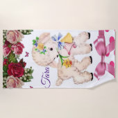 Koekdoeken Lamb Strandlaken (Voorkant)