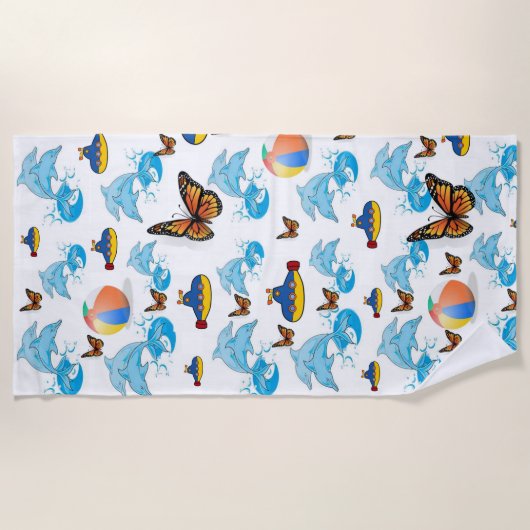 Koekdoeken Strandlaken (Voorkant)