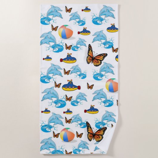 Koekdoeken Strandlaken (Voorkant)