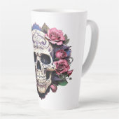Koekele skull latte mok (Rechterhoek)