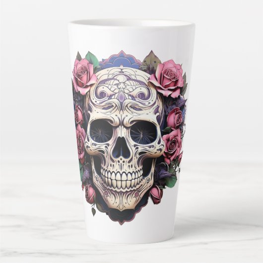 Koekele skull latte mok (Voorkant)