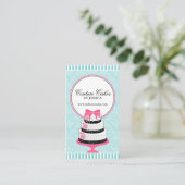 Koeken Bakery Aqua Visitekaartje (Staand voorkant)