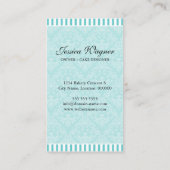 Koeken Bakery Aqua Visitekaartje (Achterkant)