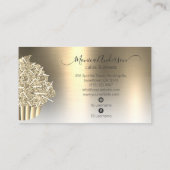 Koeken van bakkerij, gebak, gebak Glitter Drift Ch Visitekaartje (Achterkant)