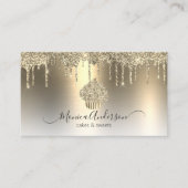 Koeken van bakkerij, gebak, gebak Glitter Drift Ch Visitekaartje (Voorkant)