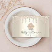 Koeken van bakkerij, gebak, gebak Glitter Drift Ch Visitekaartje