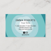 Koeken van gebak Bakkerijkafbijtbakkerij Blauwgroe Visitekaartje (Achterkant)