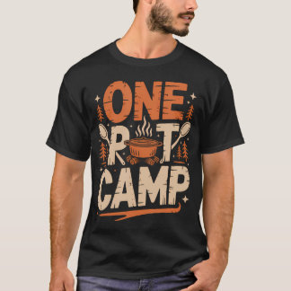 Koekenpan Sizzle Chuckwagon Gietijzeren Kampeeruit T-shirt