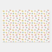 Koekgans, gegoten en vlinderpastel inpakpapier vel (Voorkant 3)