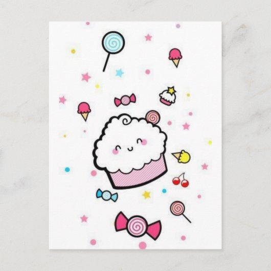 koekje briefkaart (Voorkant)