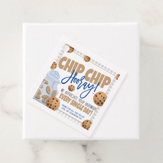 Koekje Dank je cadeau Label (In situ)