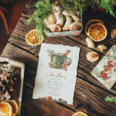 Koekje en Cacao Vakantie Kerstfeest Kaart