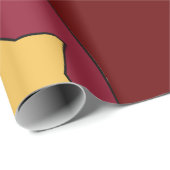 Koekje en schouderpapier voor de mantel cadeaupapier (Rol Hoek)