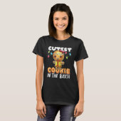 Koekje in de Batch Gingerbrood kerst T-shirt (Voorkant volledig)