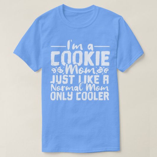Koekje Moeder Gebak Chef Baker Baking 2 T-shirt (Design voorkant)