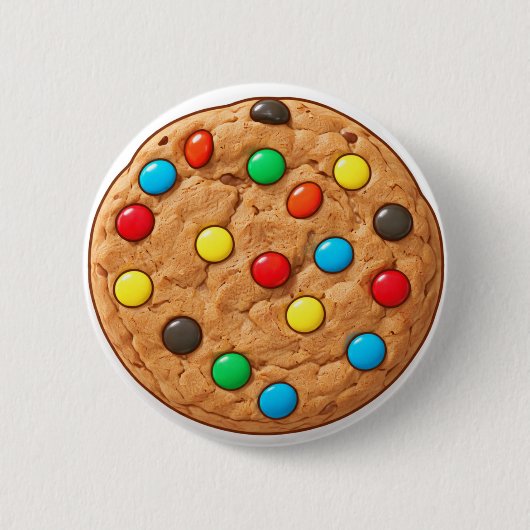 Koekje Ronde Button 5,7 Cm (Voorkant)