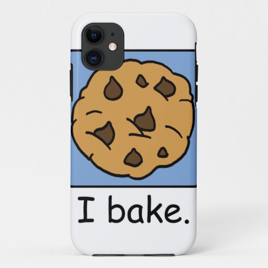 Koekje van de Chocoladeschilfer van de Kunst van Case-Mate iPhone Case (Achterkant)