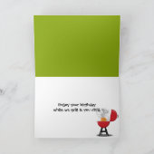 Koekje voor de verjaardag van papa kaart (Binnen)