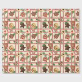 Koekje Wrap Cadeaupapier (Vlak)