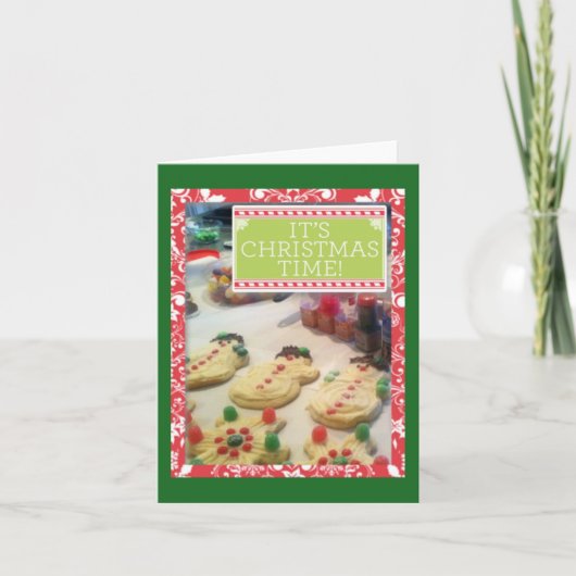 "Koekjes alsjeblieft" Opmerking Kaart (Voorkant)