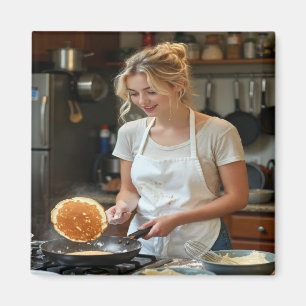 Koekjes bakken Foto aanpassen Magneet