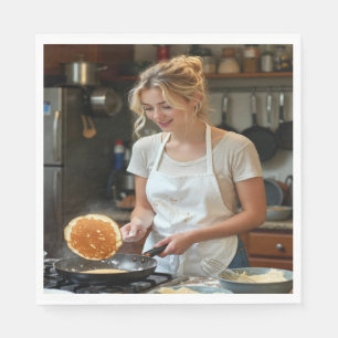 Koekjes bakken Foto aanpassen Servet