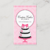 Koekjes Bakkerroze Visitekaartje (Voorkant)