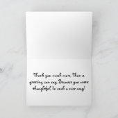 Koekjes Bedankkaart (Binnen)