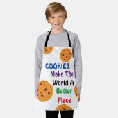koekjes beter klein schort (Gedragen)