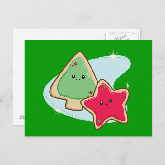 Koekjes Briefkaart (Voorkant / Achterkant)