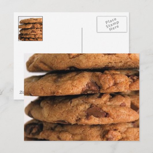 koekjes! briefkaart (Voorkant / Achterkant)