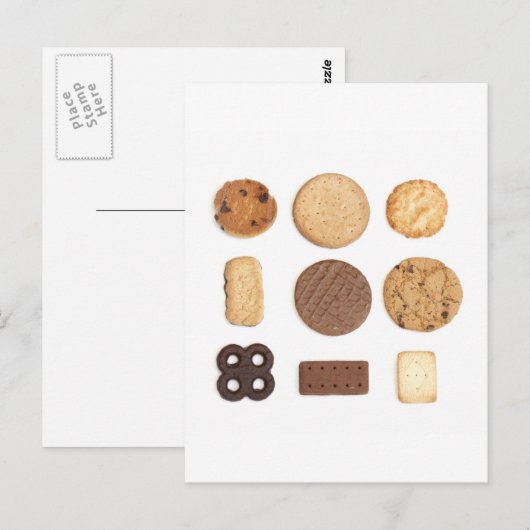 koekjes briefkaart (Voorkant / Achterkant)