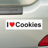 Koekjes Bumpersticker (Op auto)