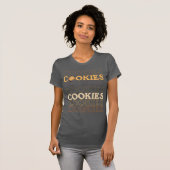 KOEKJES, chocoladeschilfer T-shirt (Voorkant volledig)