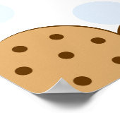 Koekjes en Baby shower-bannerbord Poster (Hoek)