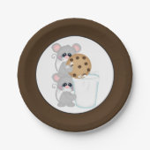 Koekjes en bord van melkmuizen (Voorkant)