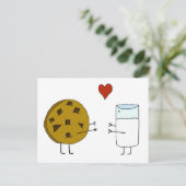 Koekjes en Briefkaart (Staand voorkant)