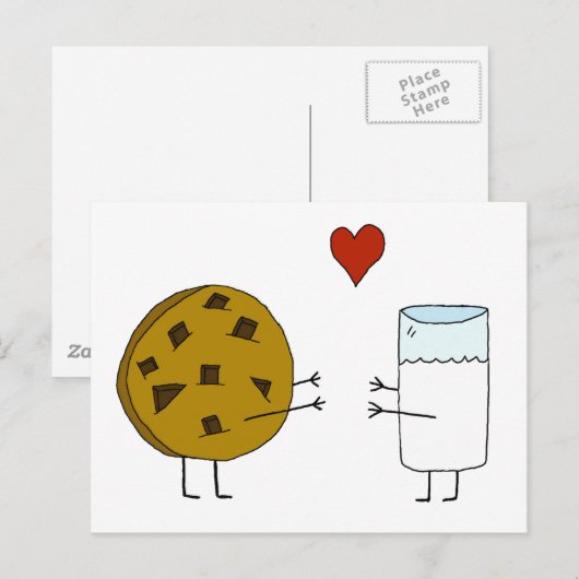 Koekjes en Briefkaart (Voorkant / Achterkant)