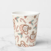 Koekjes en cacao Birthday Party Papieren Bekers (Achterkant)