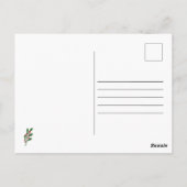 Koekjes en Cacao Kerst Vakantie Party Leuk Briefkaart (Achterkant)