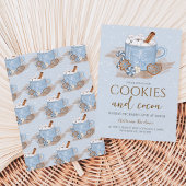 Koekjes en Cacao Kerstfeest Kaart