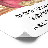 Koekjes en cacao Raad eens hoeveel koekjes Poster (Hoek)