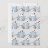 Koekjes- en cacaofeestdag kaart (Achterkant)