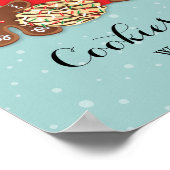 Koekjes en cacaofeestdagen poster (Hoek)