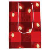 Koekjes en cacaokerst medium cadeauzakje (Achterkant)