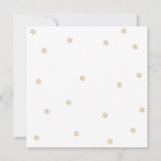 Koekjes en cacaokerstfeest kaart (Achterkant)