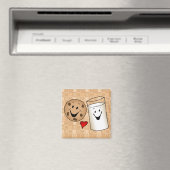 Koekjes en Cartoon van melkvrienden Magneet (Insitu (Vaatwasser))