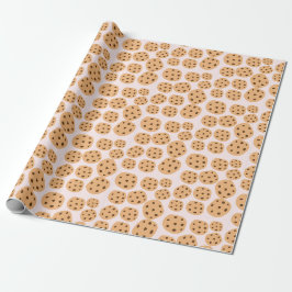 koekjes en chippatroon cadeaupapier
