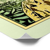 Koekjes en chocolade delacre (Sage) Poster (Hoek)